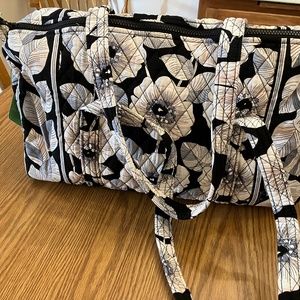 Vera Bradley small duffel Camelia pattern